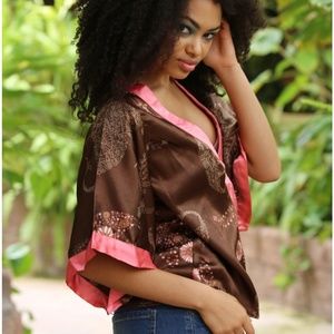 Satin Kimono